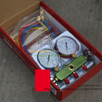 Automobilové chladiva nabíjení potrubí gauge CT-536A Pro R134 Auto nabíjení rozchod kolektor