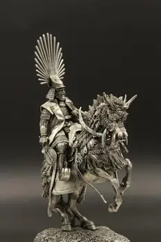 1/24 75mm Japonsko Historie Toyotomi Hideyoshi Cínu, Kovu, Sengoku Samuraj Generálové Figurky Model Doma Stolní Dekorace DIY Dárky