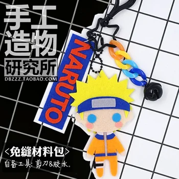 Anime cosplay Naruto Shippuden Uchiha Madara DIY Handmade Hračky Závěsné Plyšové Visí Klíčenka Panenka Materiál Cosplay Prop