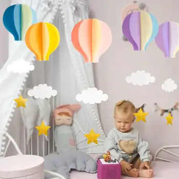 3D Tří-dimenzionální horkovzdušný Balón Cloud Přívěsek Narozeniny, Party Dekorace Pro Děti Baby Sprcha Nabídky