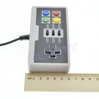 USB Joystick Drátový Herní Ovladač Retro NES FC Gamepad pro PC, Notebook, Počítač TELEVIZE pro Windows, Mac, Linux, Android