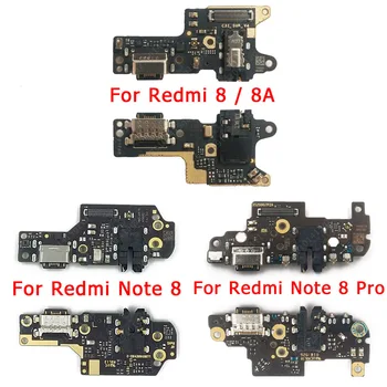 Originální usb nabíjecí deska pro xiaomi redmi note 8 Pro 8A note8 nabíjecí port pcb dock konektor flex náhradní náhradní díly