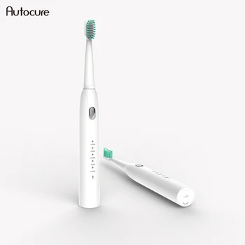 Autocure 2020 Dospělé Elektrický Zubní Kartáček Přenosné Vysoká Účinnost Dobíjecí Zubní Kartáček Barevné Dýchání Světlo Kartáček