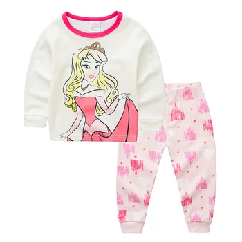 2019 Dívky Pyžamo Jednorožec Pijama Unicornio Minnie Pyžamo Sady Kids Animal Enfant Pyžama Infantil Eenhoorn Oblečení Na Spaní Dítě