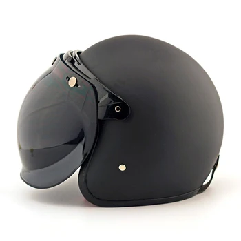 Retro Motocykl Helma Vintage Bublina Objektiv Jet Pilot Hledí Helmy Skútr Moto Přilby Bubble Visor Brýle Brýle