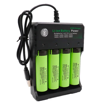 18650 baterie lithiová baterie 3400mAh 3.7 V pro NCR 18650B svítilna hračka dobíjecí baterie a USB nabíječka