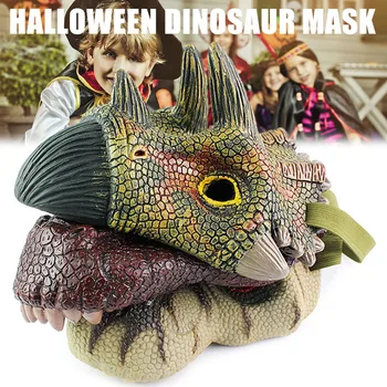 Dinosauří Hlavy Maska Model Halloween Cosplay Kostým Party Zábavná Hra NSV775