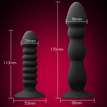 Silný Anální Vibrátor Bezdrátové Dálkové Ovládání Butt Plug Pro Ženy, Dospělé Sexuální Hračky Mužské Prostaty Masér 10 Rychlost Dobíjecí