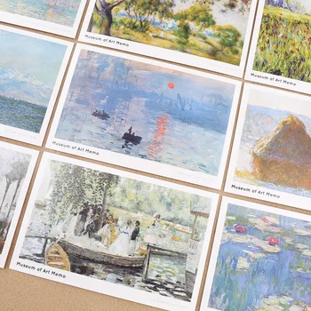 30 listů/LOT Art Museum Van Gogh Umělcem Pohlednice /přáníčka/Přání/Vánoce a Nový Rok dárky
