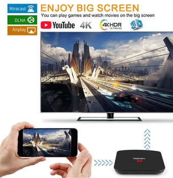 2020 MECOOL M8S Plus DVB T/T2 2GB/16GB Android 9.0 TV Box Amlogic S905X2 4K Smart TV Box H. 265 2.4 G WiFi Set-Top Box
