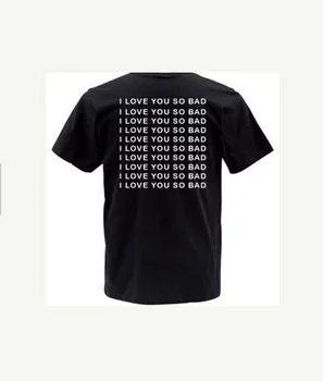 Sunfiz YF Tee Miluji Tě Tak Špatné T-Shirt Muži Ženy Dopis Tisk Vtipné Topy tričko Ležérní Letní Styl trička trička