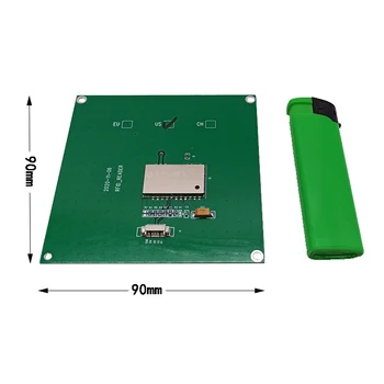 Samll velikost 35*35mm 90*90mm RFID Modul s Anténou integrované All-in-one UHF RFID Modul Pro Raspberry Pi TTL232 rozhraní