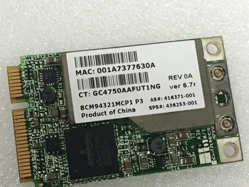 SSEA Nové pro Broadcom BCM4321 Bezdrátový Wifi Mini PCI-E Karta pro HP nc6400 nx9420 Pavilion dv5000 dv8000 SPS 436253-001