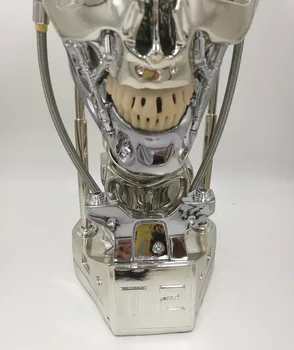 1:1 Terminátor T-800 Lebky Poprsí 3D Model Lebky Endoskelet Pryskyřice Poprsí Sochy