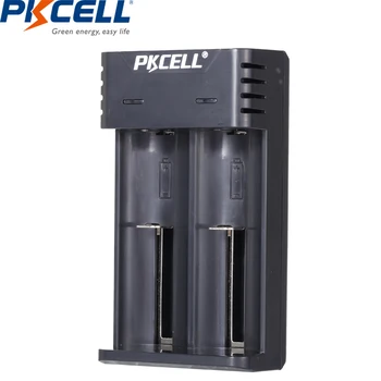 PKCELL Baterie Nabíječka pro 18650 26650 21700 AA, AAA, lithium, NiMH NICD baterie USB AA, AAA Nabíječka rychlé nabíjení