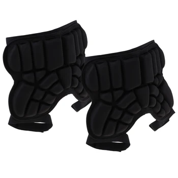 2ks 3D Ochrana Hip Butt EVA Paded Krátké Kalhoty Ochranné vybavení Stráž Pad Polstrované Šortky pro Skateboarding, Bruslení, Snowboard