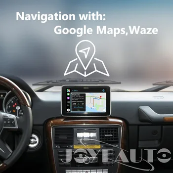 Joyeauto Bezdrátové Wifi Apple Carplay pro Mercedes G class W463 12-15 NTG4.5/4.7 Auto play Podporovat Zpětné Kamery Waze Spotify