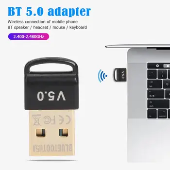 USB Stolní Počítač, Notebook Bluetooth 5.0 Přijímač Vysílač Hudební Audio Přijímač Vysílač Pro Window XP/Vista7/8/10