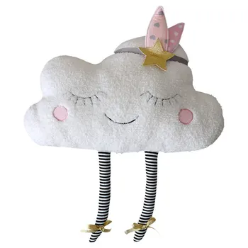 In Cloud Plyšový Polštář Měkký Polštář Kawaii Cloud Plněné Plyšové Hračky Pro Děti, Dítě, Děti, Polštář, Dívka, Dárek Dropshipping