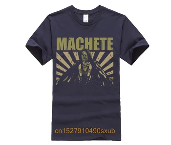 Kolem Krku Krátký Rukáv T-Shirt Top Módní T-Shirt Machete Danny Trejos Mexický herec akce tričko