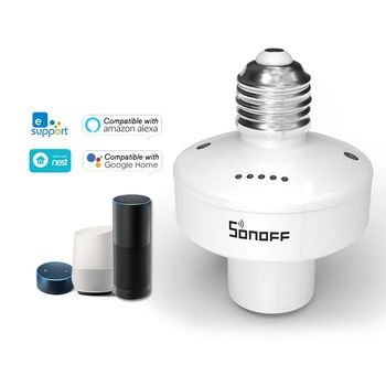 Nové SONOFF Slampher R2 Držák Žárovky E27 Wi-fi Bezdrátový Inteligentní Světla Držák podporuje Hlasové Ovládání Funkce Načasování