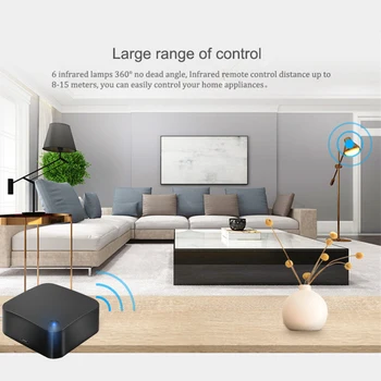 R Dálkové Ovládání Smart Wi-fi Univerzální Infračervený Tuya Pro Smart Home Control For TV DVD Video Rekordér Pracovat S Alexa Google Domov