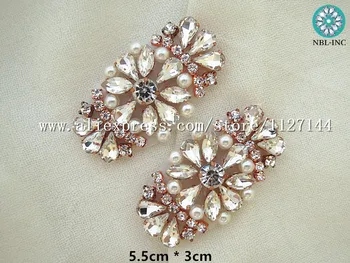 (30ks) Velkoobchodní crystal pearl drahokamu žehlička na nášivka pro svatební šaty, vlasové doplňky WDD0851