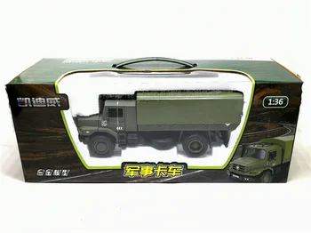 Vysoce kvalitní 1:36 slitiny vojenský transport truck model off-road hračka auto model kolekce ozdob pro děti hračky doprava zdarma