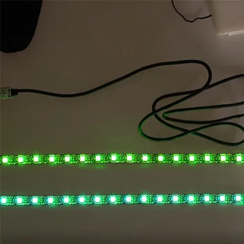 Skládací Svítilna LED Strip Bar Lampa Pro Xiaomi M365 Elektrický Skútr Skateboard Noční Cyklistika Bezpečnost Výstražné Světlo