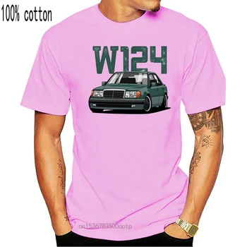 W124 T-Shirt Legrační Ležérní Hip Hop Standardní Velikosti S-3xl T Košile Pro Muže Velké Jarní Podzimní Navrhování Anlarach Hot Prodej