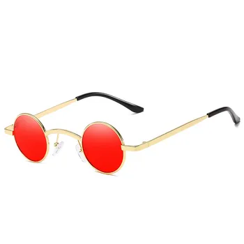 RBROVO 2021 Nový Malý Rámeček Kulaté Zrcadlo sluneční Brýle, Ženy Značky Značkové Retro Brýle Vintage UV400 Oculos De Sol Feminino