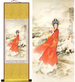 Sen o Červené Domy Tradiční Čínské malby Domácí Kancelář Dekorace malba obraz JiaTanchun