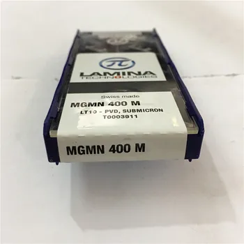 MGMN400-M LT10 Originální LAMINA karbidu vložit nejlepší kvalita 10pcs/lot doprava zdarma