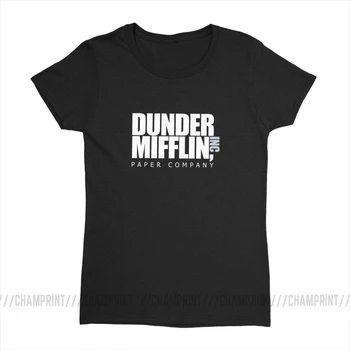 Dunder Mifflin Paper Company Dámské Tričko Harajuku Vtipné Úřadu Tees Top Grunge Rock T-košile pro Ženy, Velké Velikosti Oblečení