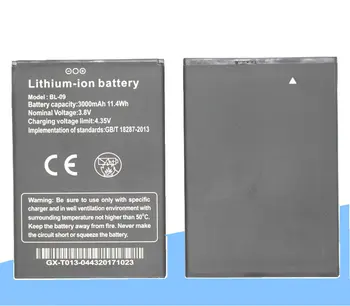 ISkyamS 10pcs/lot 3000mAh BL-09 Vysoce Kvalitní Náhradní Baterie pro THL T9 Pro Batterie Batterij Bateria