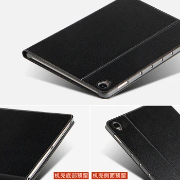 Pouzdro Hovězí kůže Pro Huawei MediaPad M6 10.8 Pro SCM-AL09 W09 Ochranný Kryt Originální Kožené pouzdro pro mediapad m6 Pro 10.8