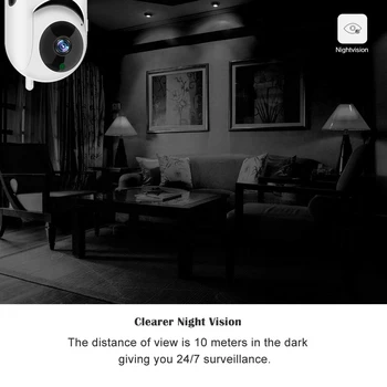 Tuya 1080P Wi-fi IP Kamera Cloud Storage 2MP IR Noční Vidění obousměrné Audio Home Dohledu Mini Bezdrátová Kamera