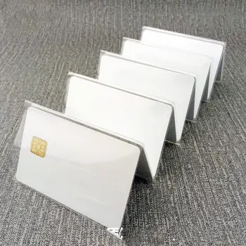 (10 ks/lot) SLE 4428 PVC Prázdné Karty Kontaktu IC smart Card G92E