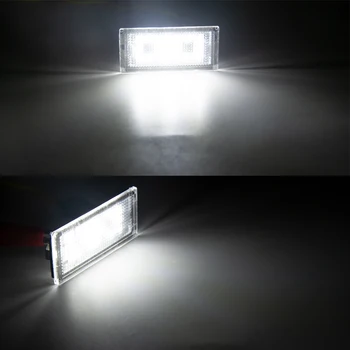 2ks CANBUS Bez Chyb LED spz Světla Žárovky Počet Světlo Pro BMW Řady 7 E65 E66 2006-2008