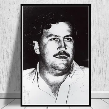 Pablo Escobar Charakter Legendy Retro Vintage Plakát A Tisky, Malování na Zeď, Umělecké Plátno Nástěnné Obrázky Domova картины plakat