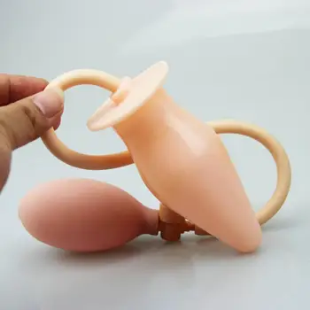Nafukovací Anální Plug Dospělý Produkty Silikonové Expandable Butt Plug Dvorku Anální Dilatátor intimní hračky, Sex Hračky pro Ženy, Muže