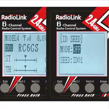 Radiolink R7FG 7CH 2.4 G Gyro a obousměrný Přenos Telemetrie Dlouhý dosah FPV Auto a Loď Přijímač pro RC6GS RC4GS T8S T8FB