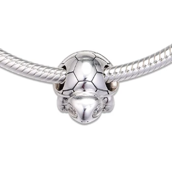CKK se Hodí Pandora Náramek Bright-Eyed Želva Korálky Pro Výrobu Šperků Přívěsky Stříbro 925 Originální Korálek Kouzlo Kralen