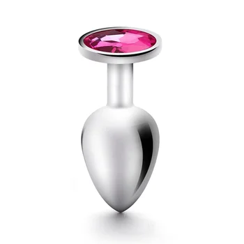 Kov, Křišťálové Anální Plug Nerezové Oceli Anální Korálky Crystal Šperky Anální Butt Plug Sexuální Hračky, Výrobky pro Muže, Páry