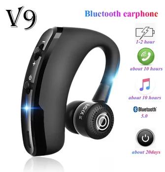 V9 TWS Bezdrátový headset Bluetooth 5.0 Sluchátka sportovní Sluchátka Sluchátka S Mikrofonem Pro všechny chytrý Telefon Xiaomi, Samsung, Huawei, LG