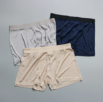 3 pack Basic Styl 50% Hedvábí 50% Viskóza Plést Pánské spodní Prádlo Boxer Velikost M L XL SG107