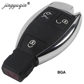 Jingyuqin 10pcs/lot 2/3/4 Tlačítka Inteligentní Vzdálené Klíče od Auta Shell Pro Mercedes Benz BGA NEC C E R S CL, GL, SL, CLK, SLK, Vzdálené Klíče Fob