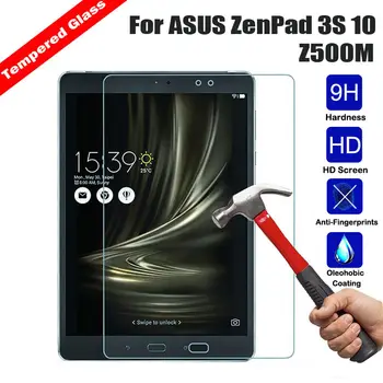 9H Premium Tvrzené Sklo Screen Protector Kryt Pro ASUS ZenPad 3S 10 Z500M Tablet