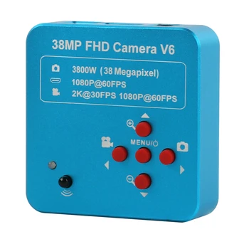 3.5 X-90X Simul Kontaktní Trinocular Stereo Mikroskop Dvoulůžkový Boom Stand 38MP 2K HDMI Video Kamera 144 LED Lampa Pro Laboratoř PCB Opravy