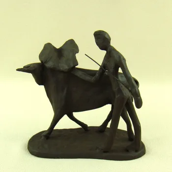 Španělské Litiny Býčí zápasy Figurka Abstraktní Kovové Matador Charakter Miniaturní Dekor Umění a Řemeslo Ornament Příslušenství